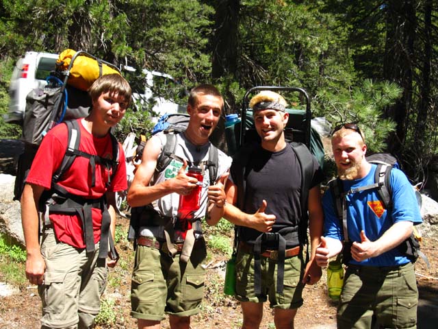 Boy Scouts ending trip at Lake Alpine after opening trail